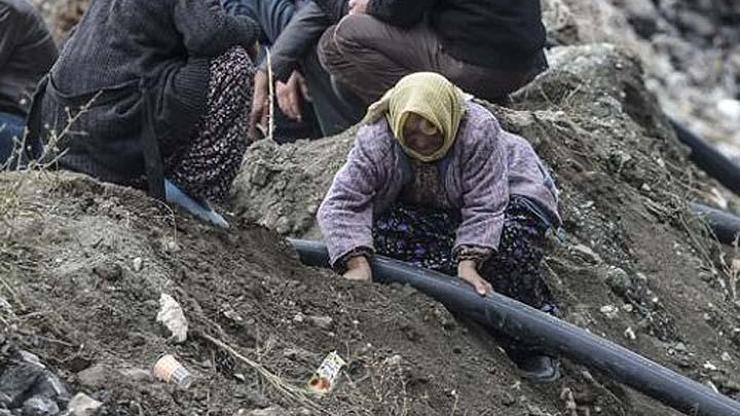 Benim çocuğum uyanıktır, madende saklanmıştır