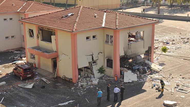 İlköğretim okulunda patlama