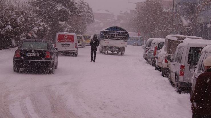 Kar yağışı doğuda etkili oluyor