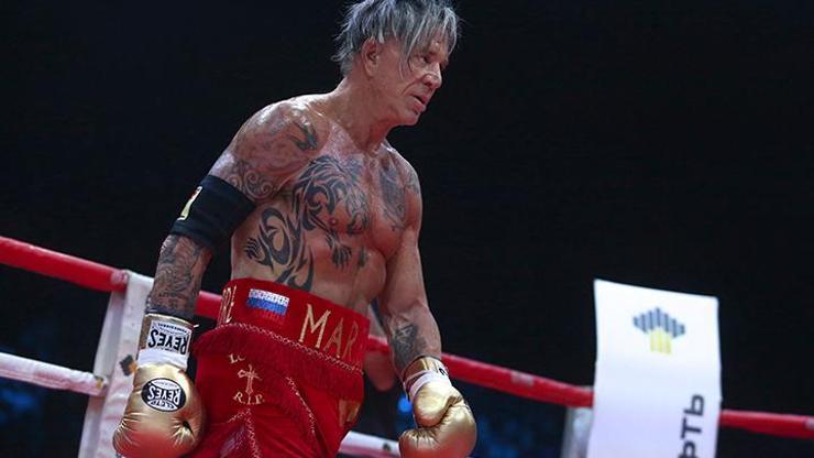 Mickey Rourke 62 yaşında ringe döndü