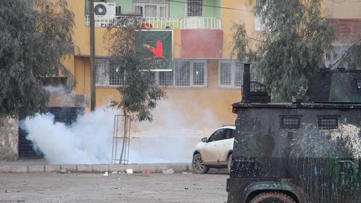 Şırnaktaki IŞİD protestosuna müdahale