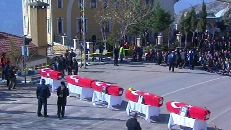 Ermenekteki son 5 madenciye veda