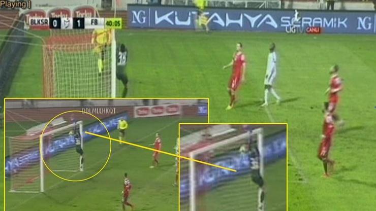 Balıkesirspor kalecisine Galatasaraylılar tepki gösterdi