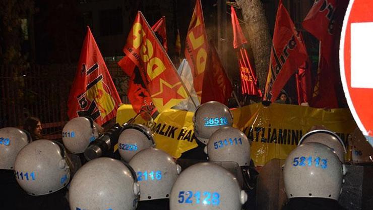 Ankarada biber gazlı müdahale