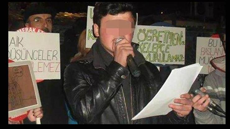 Lise öğrencisinin tutuklanmasına itiraz