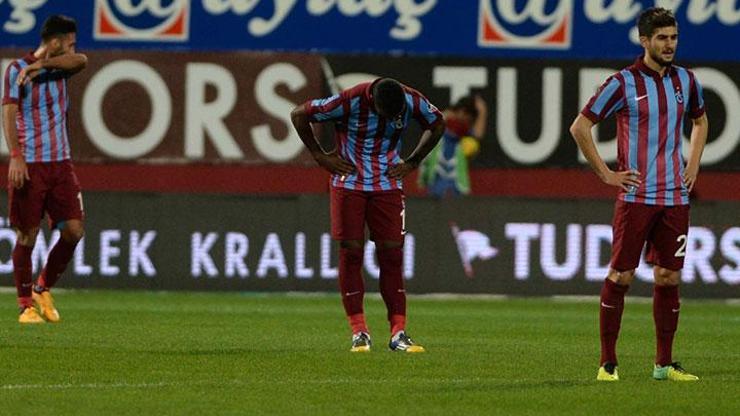 Trabzonspor evinde dağıldı