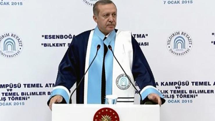Cumhurbaşkanı Recep Tayyip Erdoğan: Kampüs değil külliye
