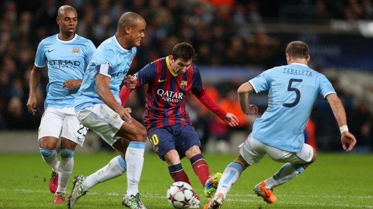 Barcelona Manchester Cityye darbe yapacak