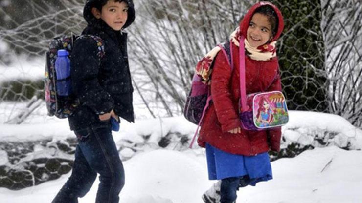 Bu şehirlerde okullar tatil edildi