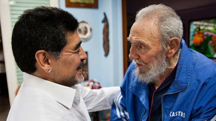 Fidel Castrodan Maradonaya mektup