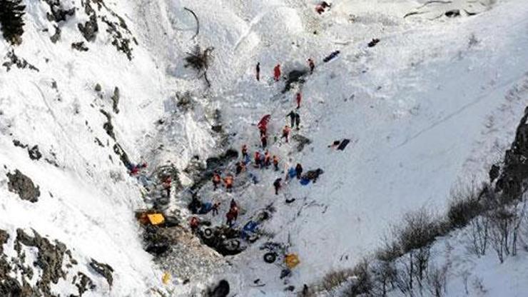 Trabzondaki çığ felaketine 1 tutuklama