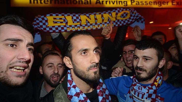 Erkan Zengin Trabzona geldi