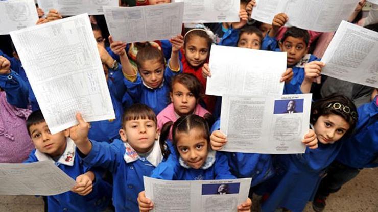 Okullarda karne heyecanı