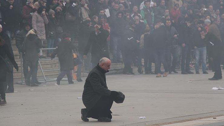 Kosovada kamulaştırma gösterisine sert müdahale