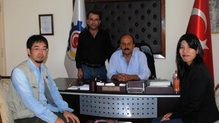 Japon gazeteci Urfa da kazada hayatını kaybetti