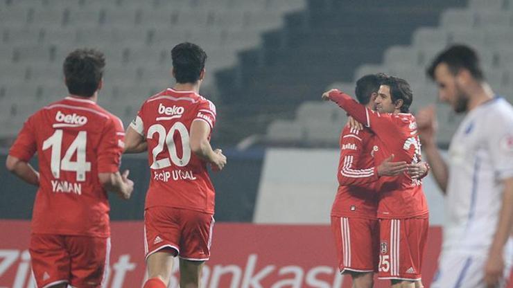 Beşiktaştan rahat galibiyet