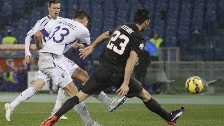 İtalya Kupası: Roma - Fiorentina: 0-2