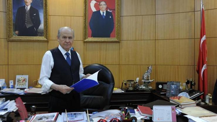 Bahçeliyi daha önce böyle görmediniz