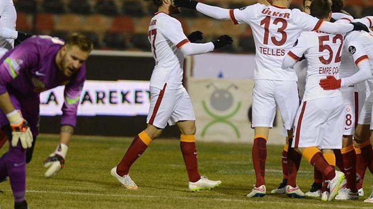 Galatasaray Eskişehirde güldü