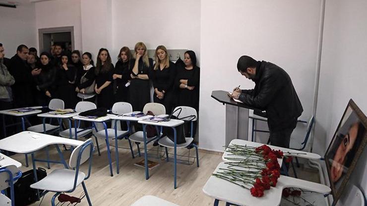 Özgecanın okulunda yas ve gözyaşı
