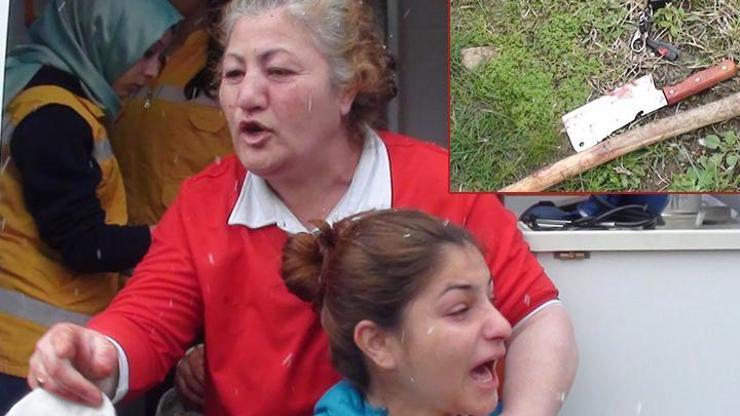 E-5te, satır, bıçak ve sopalı boşanma kavgası
