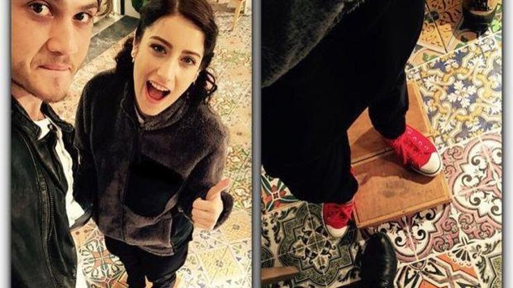 Hazal Kaya boy farkını böyle kapattı