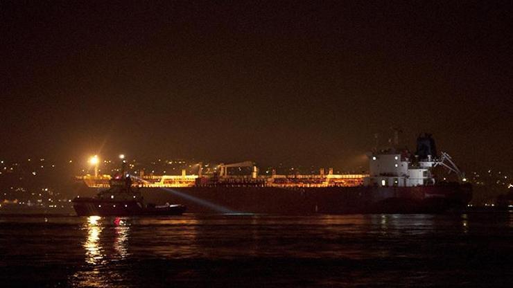 Boğazda tanker paniği