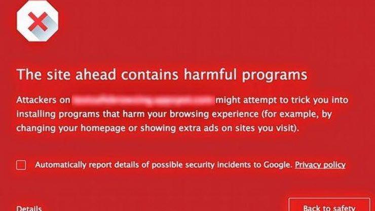 Google Chromeda kırmızı ekran dönemi