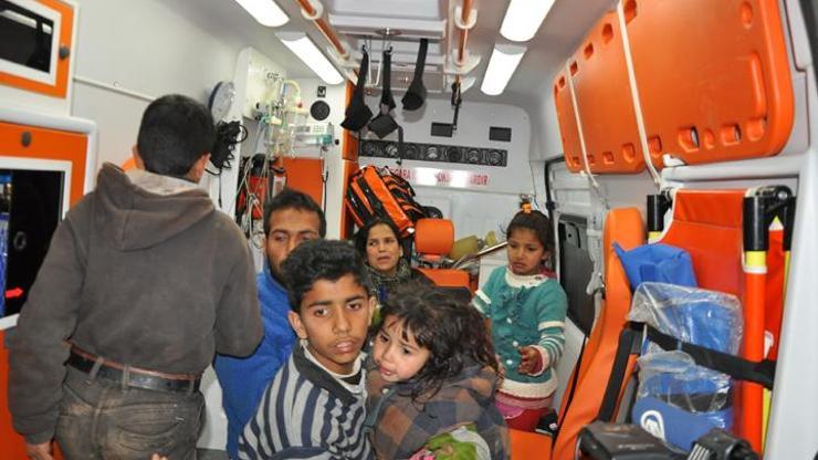 17 Suriyeli donmak üzereyken kurtarıldı