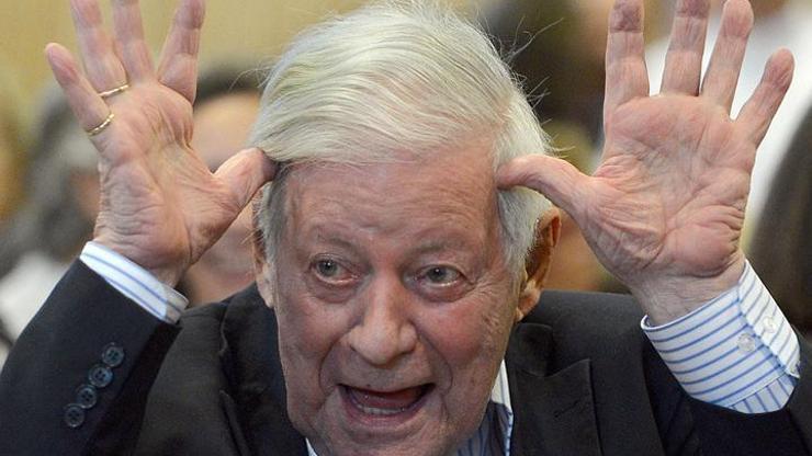 Helmut Schmidt 96 yaşında itiraf etti