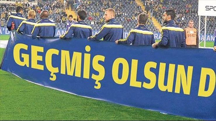 Fenerbahçeden Galatasaraya sürpriz pankart