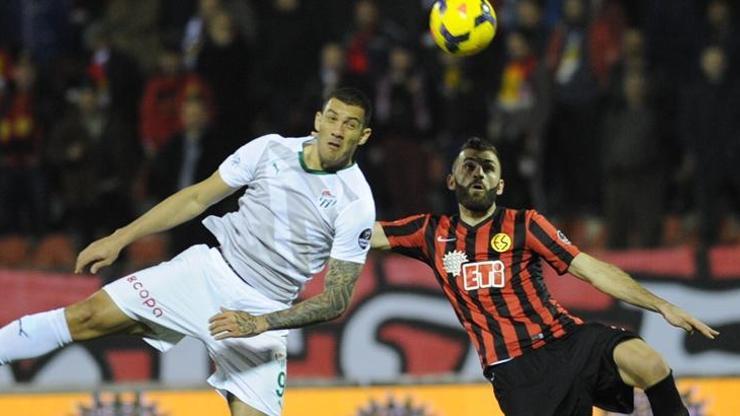 Eskişehirspor - Bursaspor: 0-0