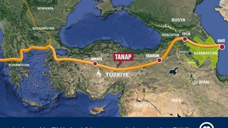 TANAP tam gaz ilerliyor