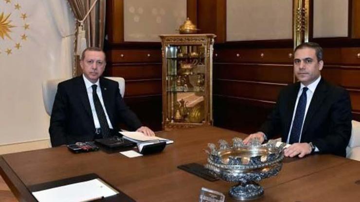 Hakan Fidan Cumhurbaşkanlığı Sarayında