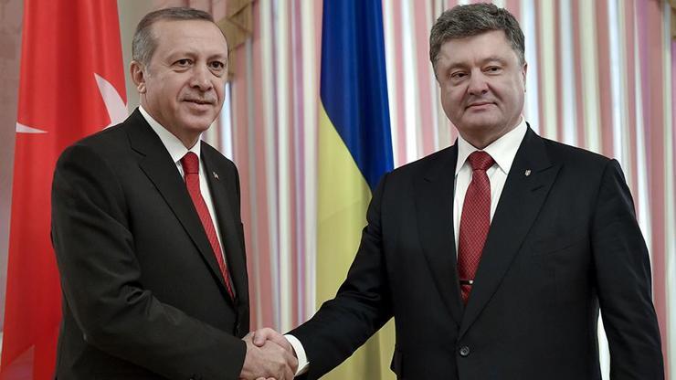 Erdoğan Ukraynada Poroşenko ile basın toplantısı düzenledi