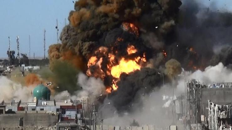 Irak uçakları IŞİDi bombaladı