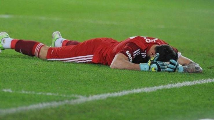 Beşiktaşın kalecileri ağladı
