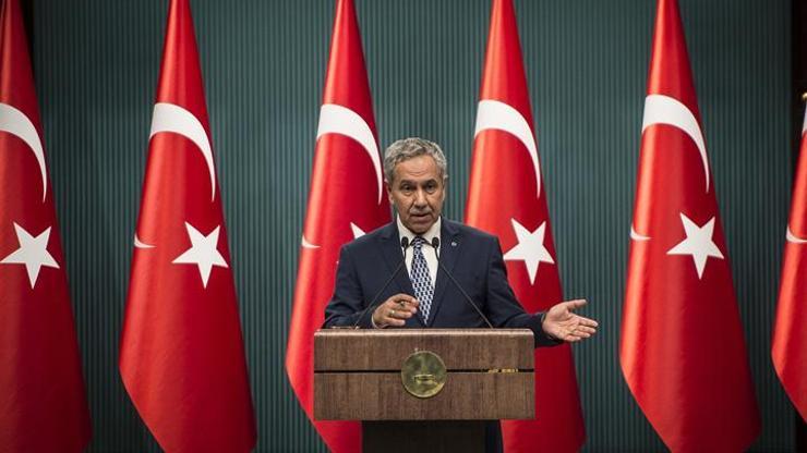 Arınç: Ben cam gibi bir adamım hiçbir akçeli işte benim adım geçmez