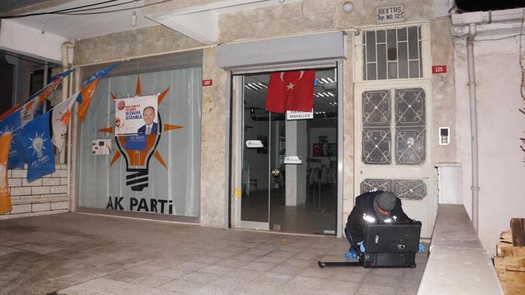 AK Parti irtibat bürosuna saldırı