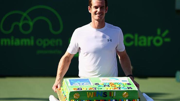 Andy Murray 500üncü tekler maçını kazandı