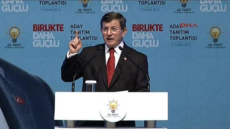 Davutoğlu: Seçimden sonra çıkaracağımız ilk kanunlardan birisi Mili Uzay Ajansının kurulmasıdır