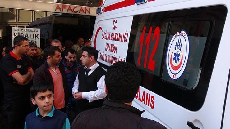 İstiklal Caddesinde ambulans tepkisi