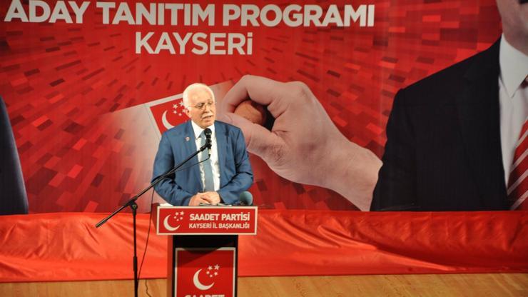 Saadet Partisi ve Büyük Birlik Partisi Kayseride adaylarını tanıttı