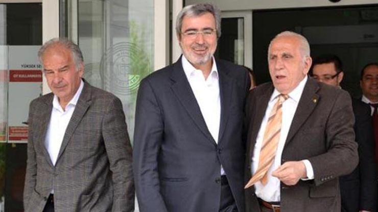 Fadıl Akgündüz kura çekiminde ortaya çıktı