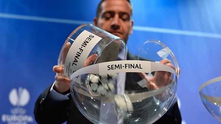 UEFA Şampiyonlar Ligi yarı final kurası çekildi