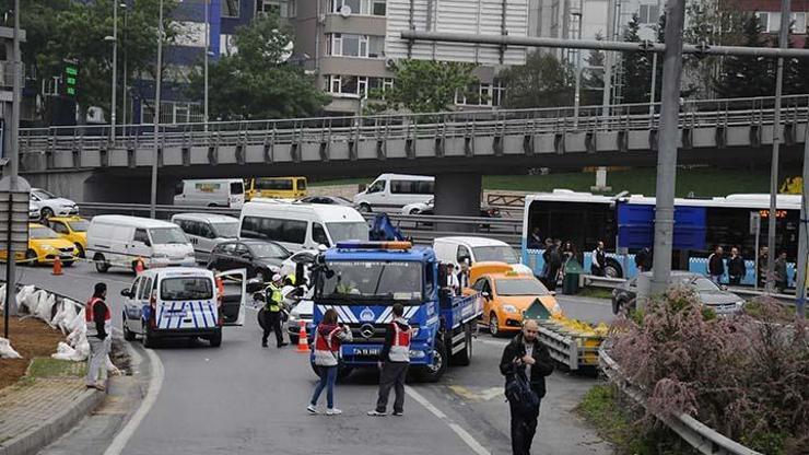 İstanbulda yollar kapalı