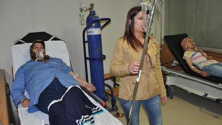 Kimyasal madde kokusu işçileri hastanelik etti