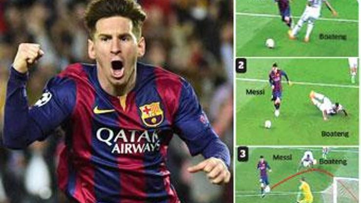 Messi, Ronaldoyu solladı