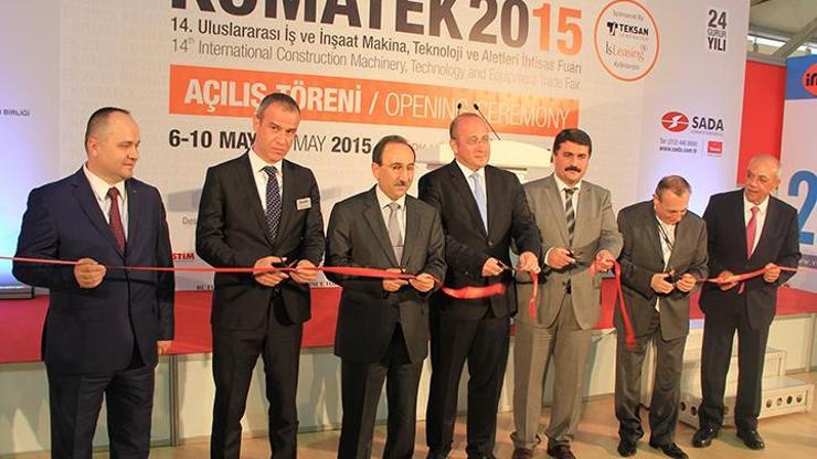 Projeler Arttı: Komatek İş Makinaları Fuarına ilgi katlanarak çoğaldı