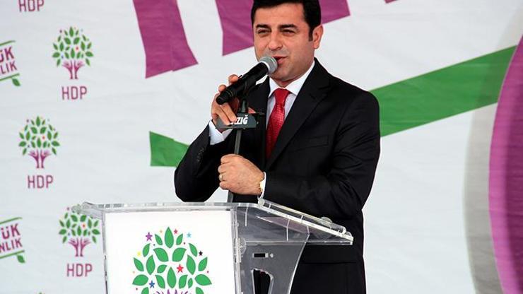 Demirtaş:Davutoğlu seçimi tamamlayamadan Pinokyoya dönüşecek
